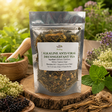 Alkaline Anti-Viral Decongestant Tea (organic/wildcrafted)